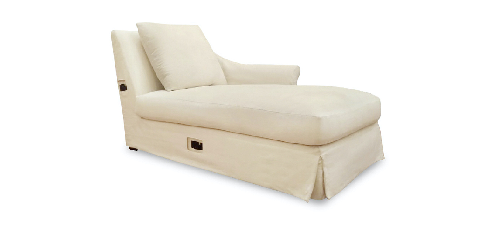 ANTIVES CHAISE LONGUE WITH LEFT ARM