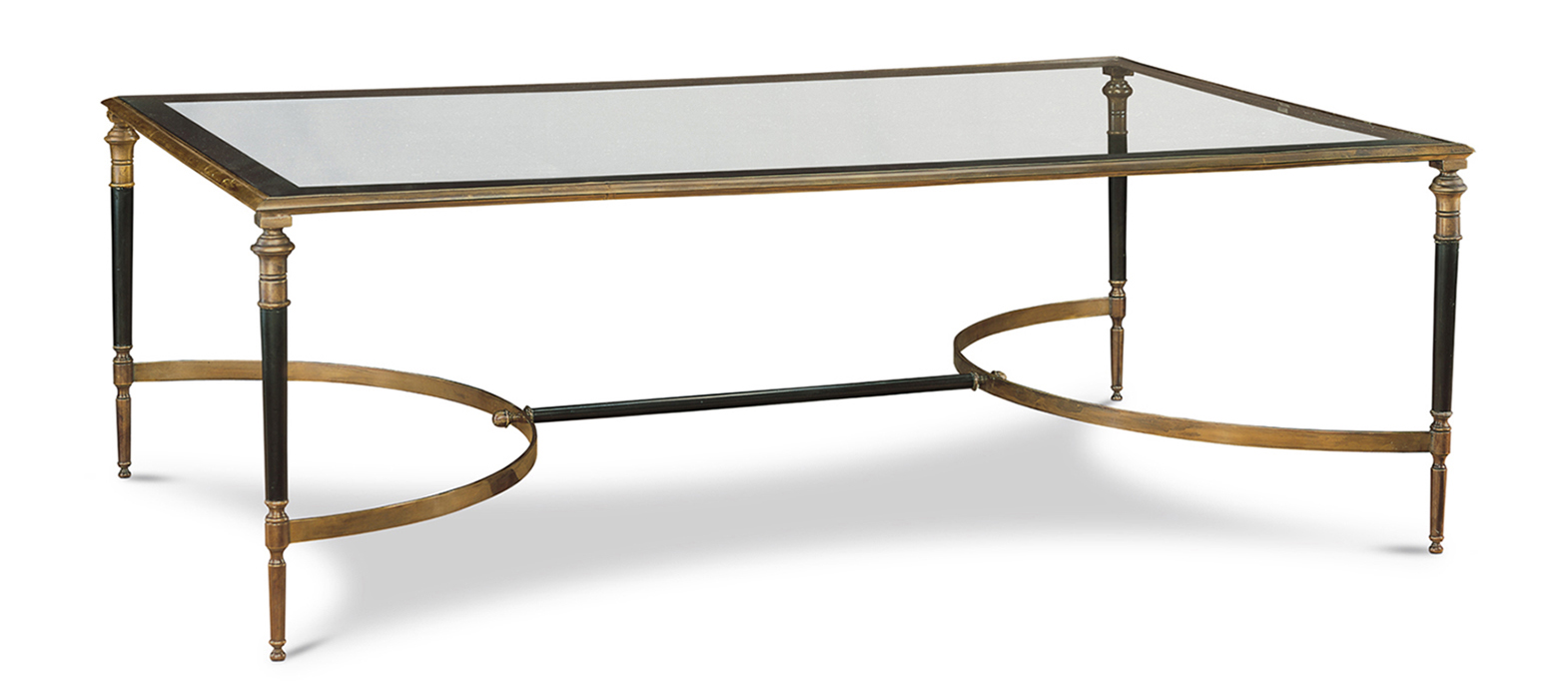 ARBOIS RECTANGULAR COCKTAIL TABLE WITH GLASS TOP