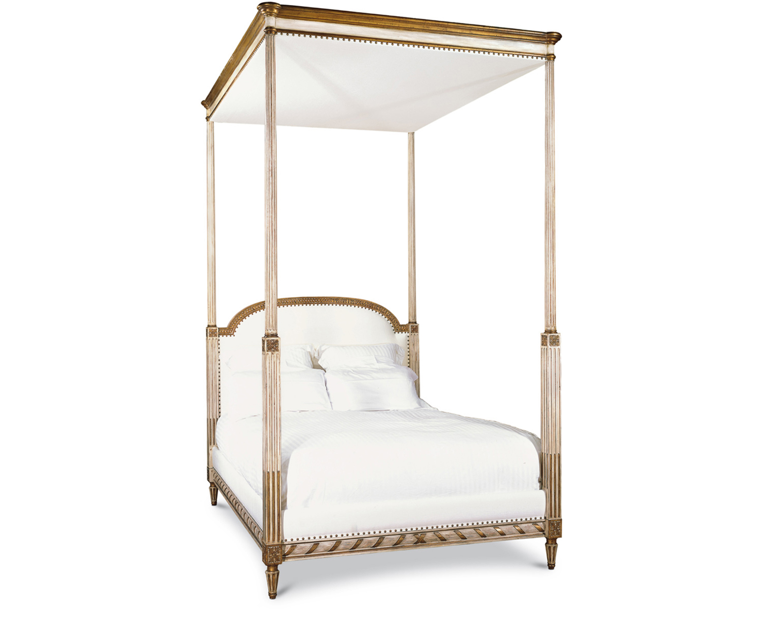 LOUIS XVI BED WITH CANOPY QUEEN
